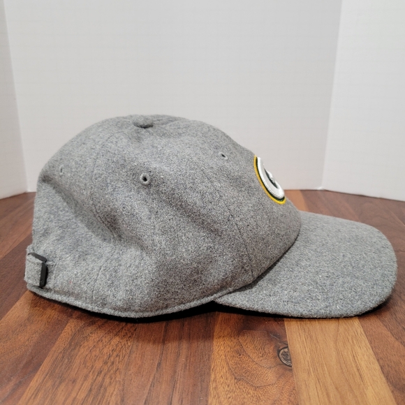 Green Bay Packers Wool Blend Adjustable Back Hat NFL 47 Brand OSFA - Picture 2 of 6